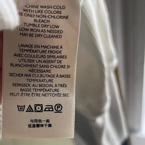 Free People Petra White Cream Long Sleeve Cotton Corset Top Women’s XL - Picture 5 of 11